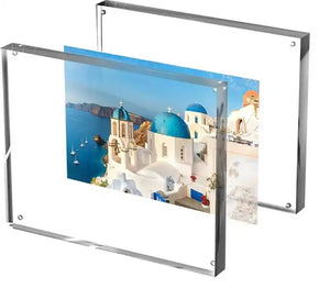 CLEAR ACRYLIC PHOTO FRAME MAGNETIC