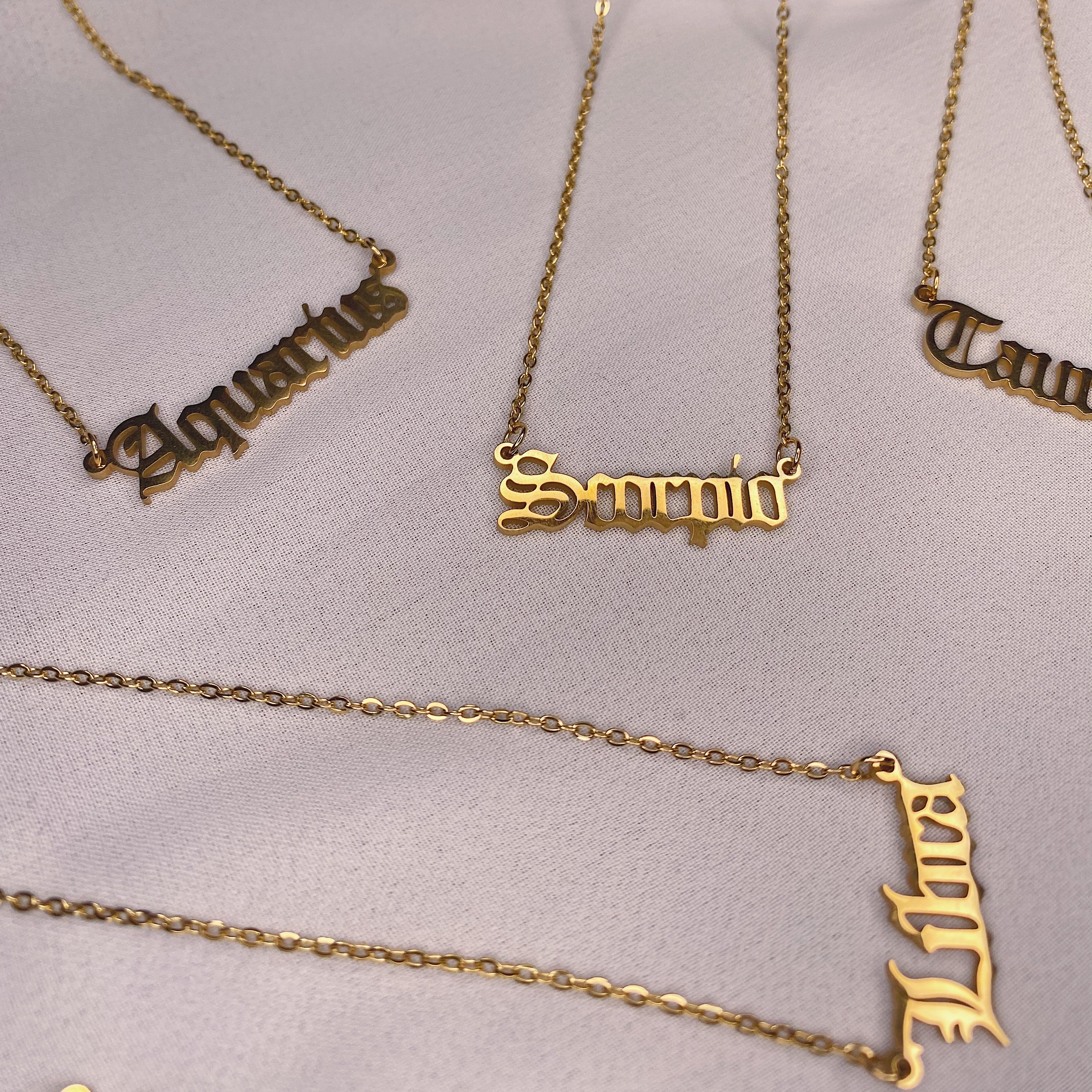 Gold Zodiac Sign Necklace - Star Sign Jewelry